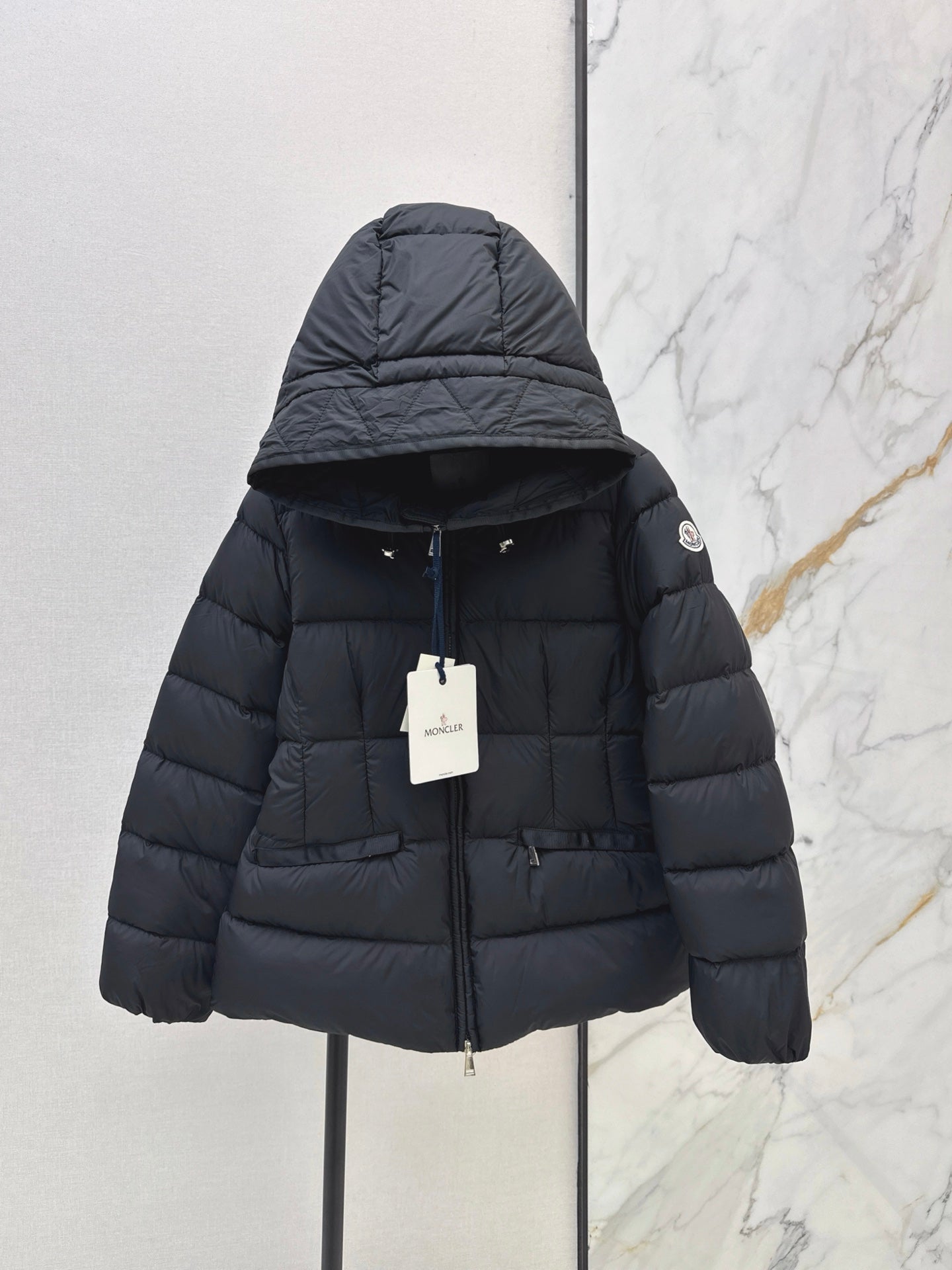 Moncler/26 Fall/Winter Latest Hooded Double-Pocket Down Jacket