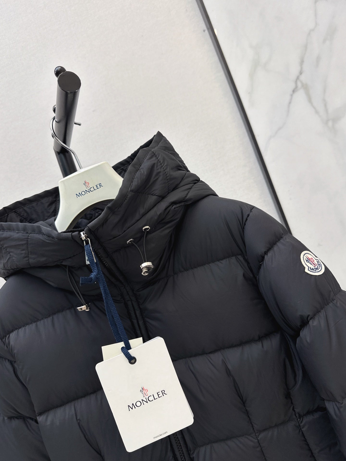 Moncler/26 Fall/Winter Latest Hooded Double-Pocket Down Jacket