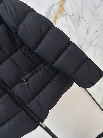 Moncler/26 Fall/Winter Latest Hooded Double-Pocket Down Jacket