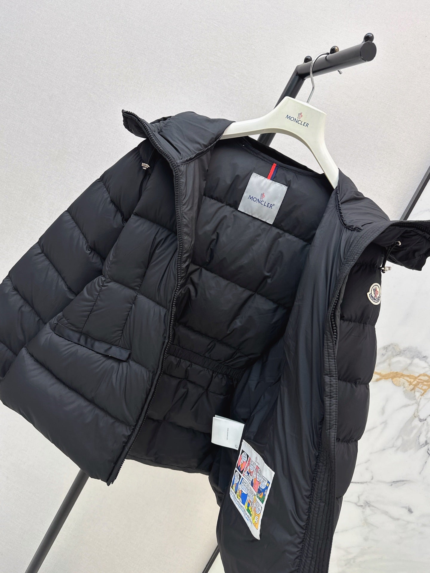 Moncler/26 Fall/Winter Latest Hooded Double-Pocket Down Jacket