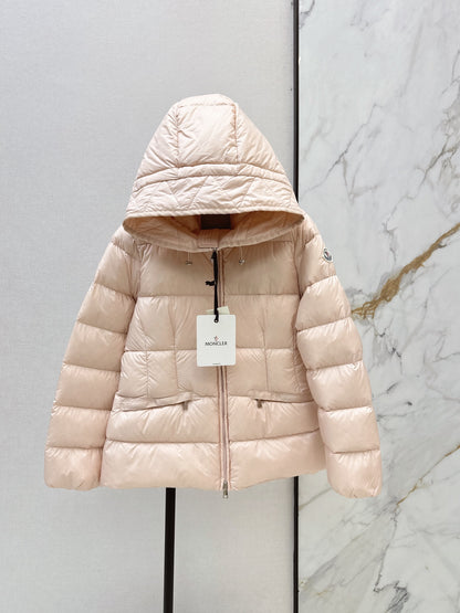 Moncler/26 Fall/Winter Latest Hooded Double-Pocket Down Jacket