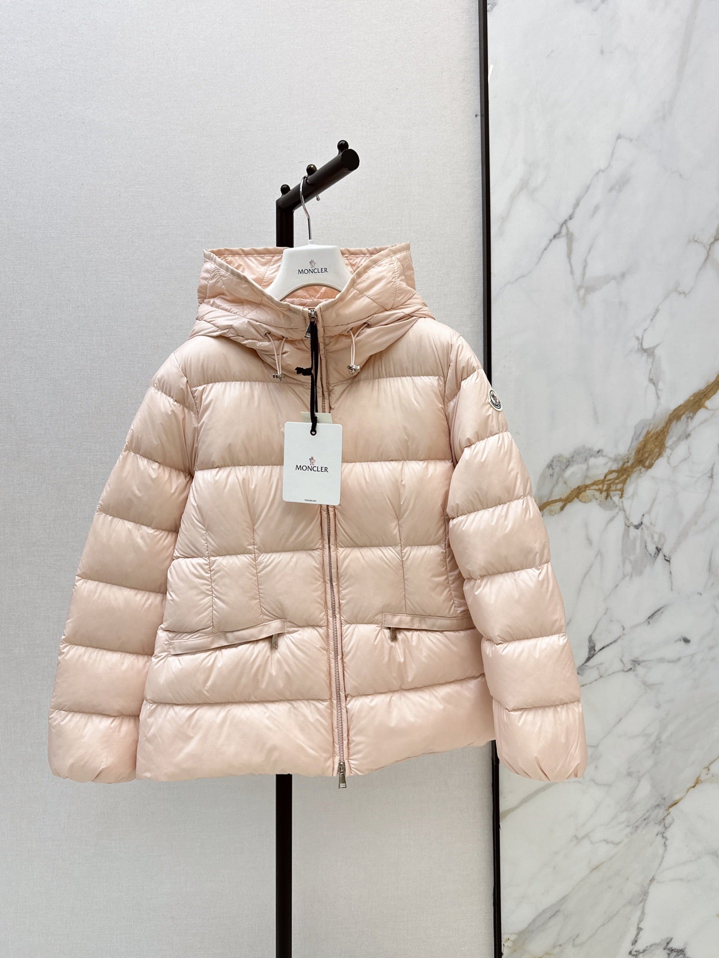 Moncler/26 Fall/Winter Latest Hooded Double-Pocket Down Jacket