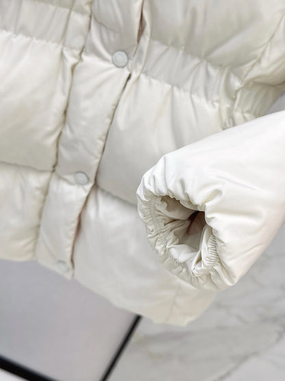 MONCLER/26 Fall-Winter Latest Hooded Waist-Cinched Down Jacket