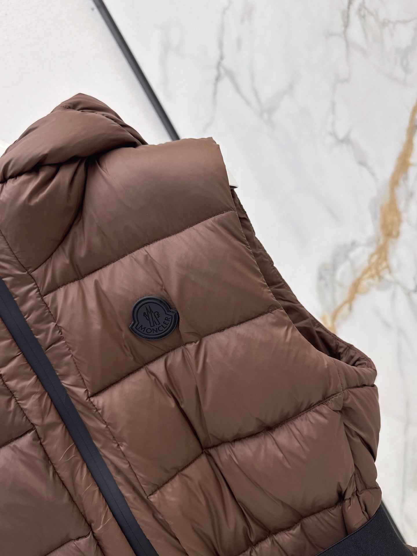 MONCLER/26 Fall Winter Latest Hooded Waist-Cinching Down Vest