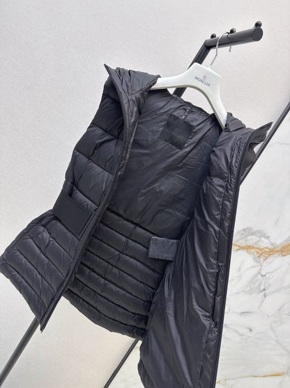 MONCLER/26 Fall Winter Latest Hooded Waist-Cinching Down Vest