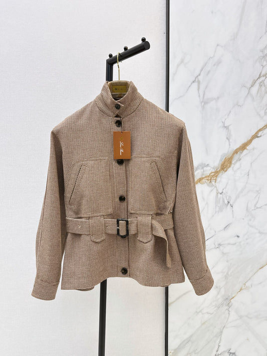 Loro Piana/26 Fall-Winter Houndstooth Coat