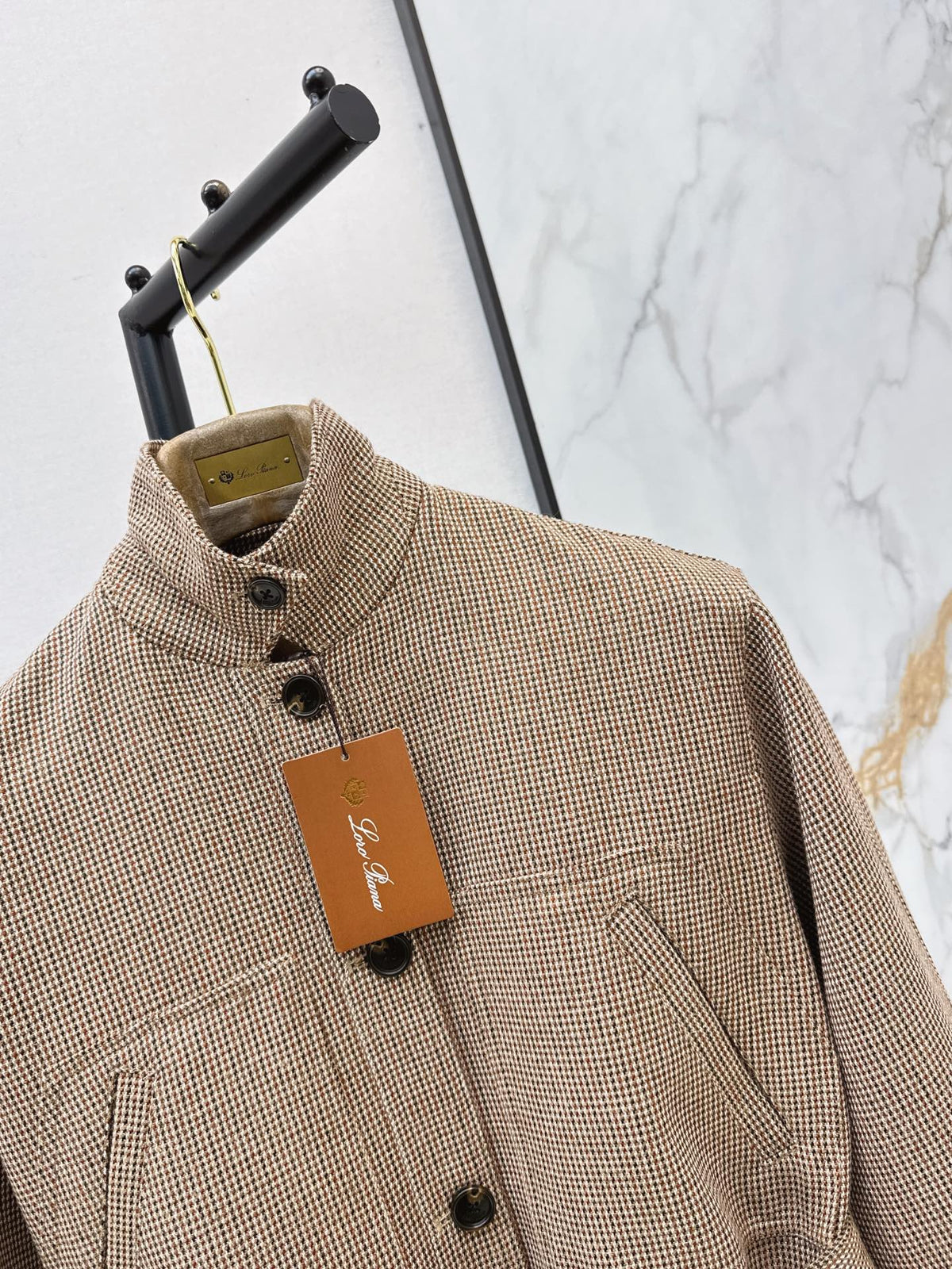 Loro Piana/26 Fall-Winter Houndstooth Coat