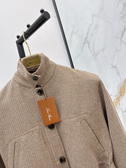 Loro Piana/26 Fall-Winter Houndstooth Coat