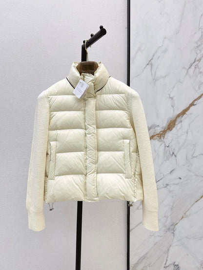 Brunello Cucinelli / 26 Fall-Winter Latest Stand Collar Short Down Jacket