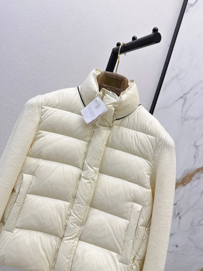 Brunello Cucinelli / 26 Fall-Winter Latest Stand Collar Short Down Jacket