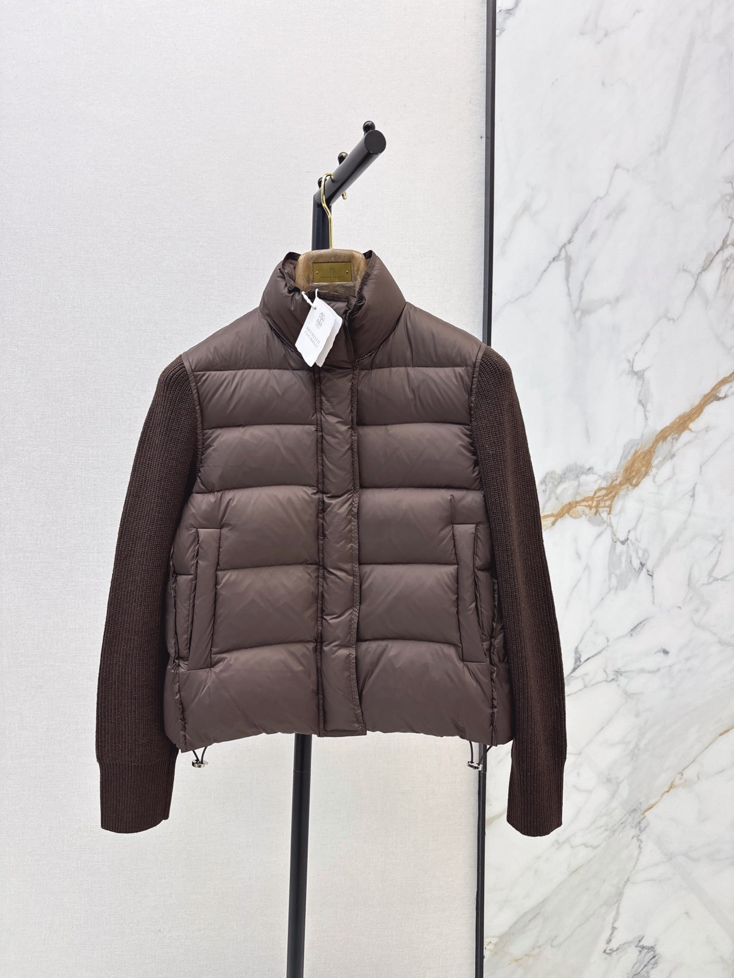 Brunello Cucinelli / 26 Fall-Winter Latest Stand Collar Short Down Jacket