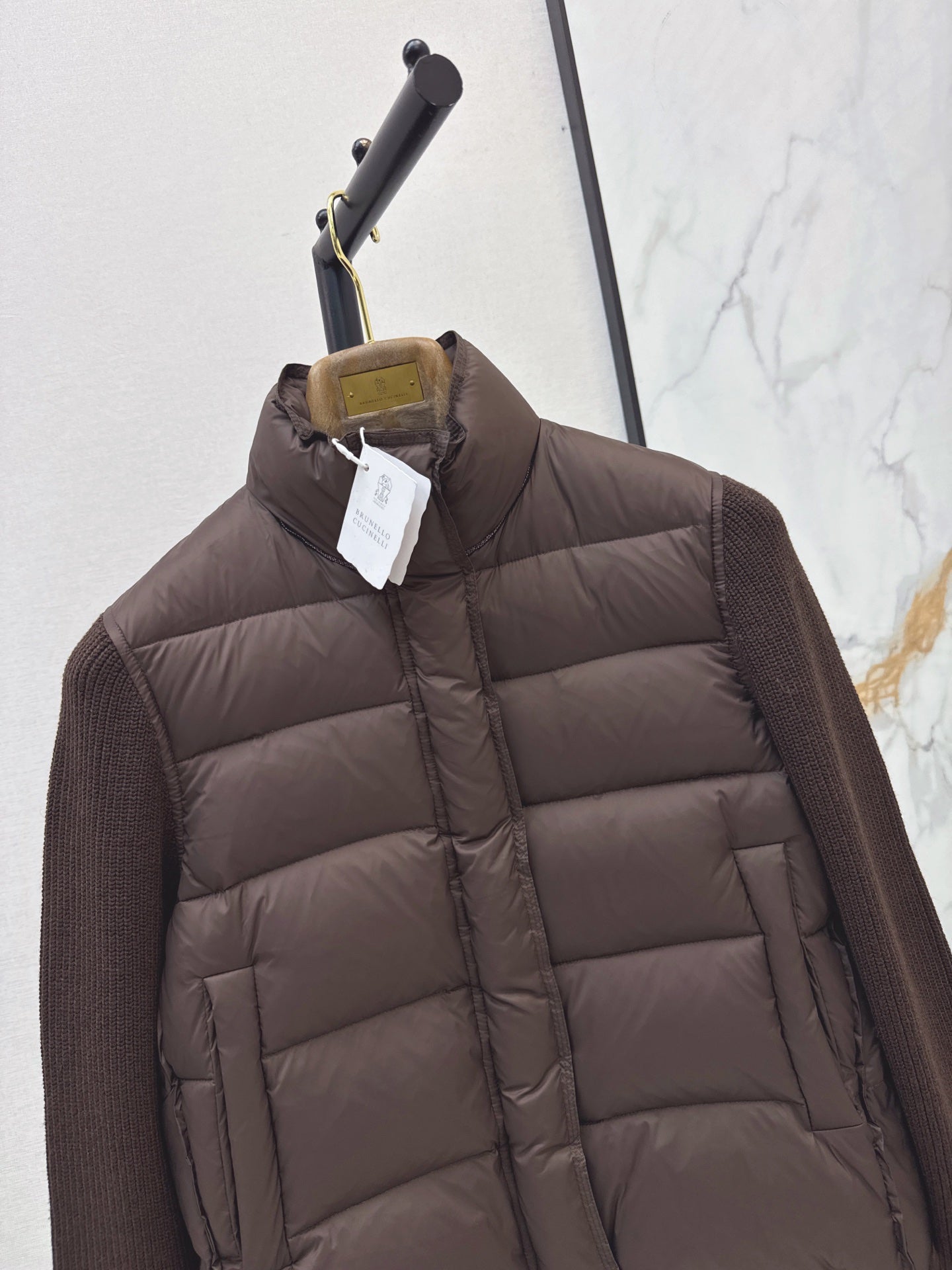 Brunello Cucinelli / 26 Fall-Winter Latest Stand Collar Short Down Jacket