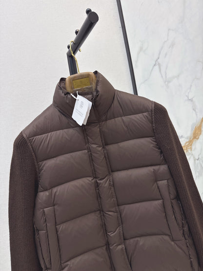 Brunello Cucinelli / 26 Fall-Winter Latest Stand Collar Short Down Jacket