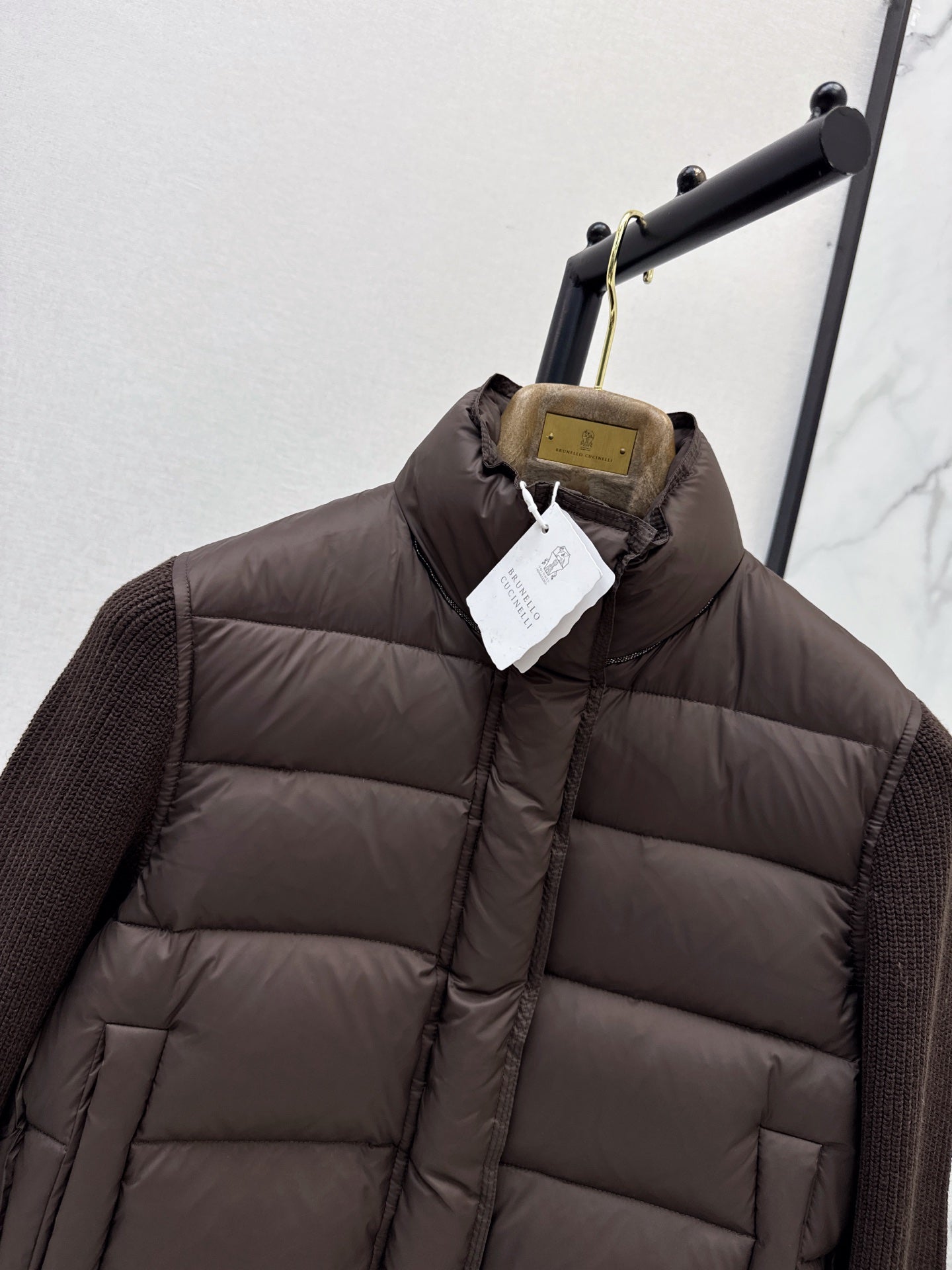 Brunello Cucinelli / 26 Fall-Winter Latest Stand Collar Short Down Jacket