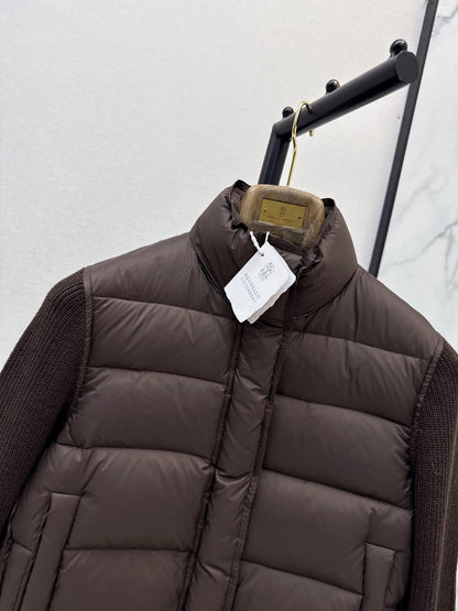 Brunello Cucinelli / 26 Fall-Winter Latest Stand Collar Short Down Jacket
