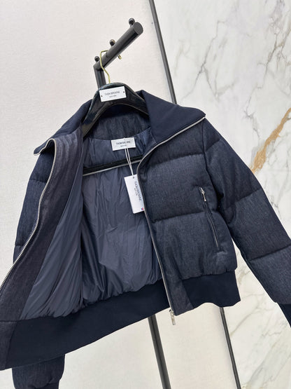 26 Fall/Winter Latest Lapel Puffer Down Jacket