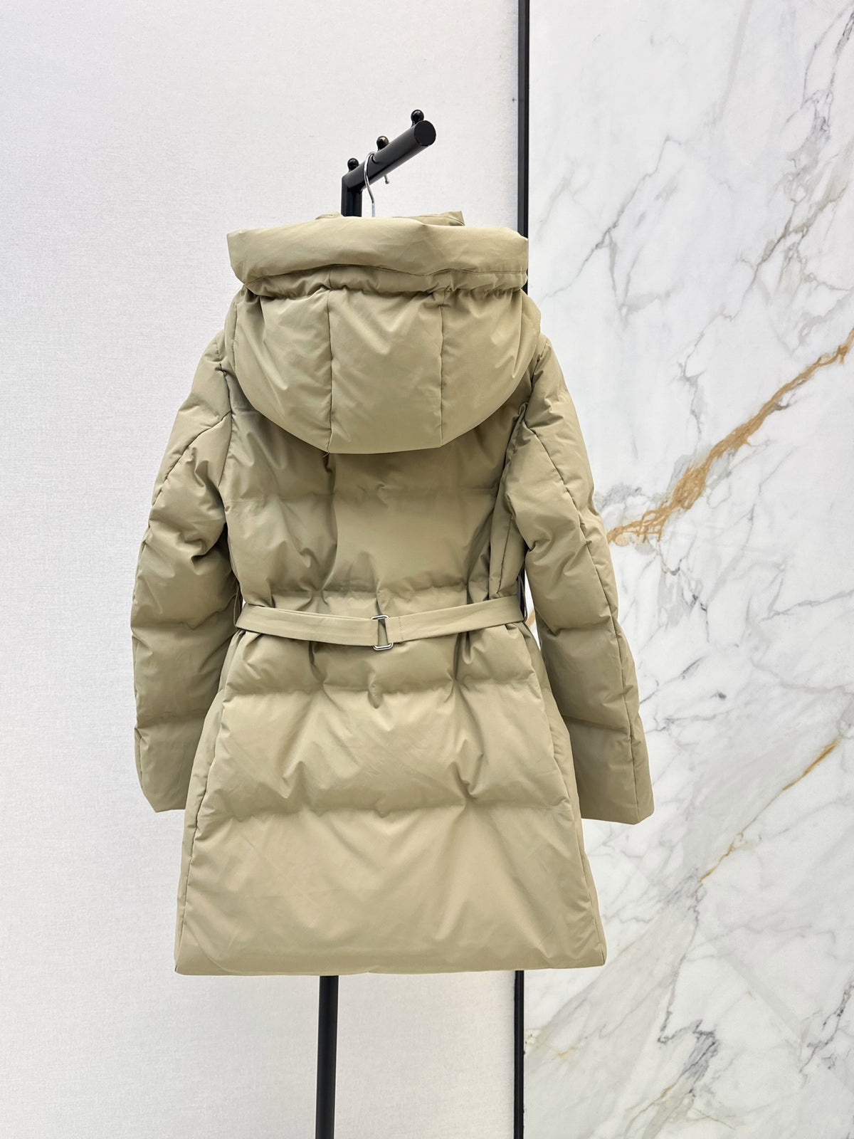 2026 Fall/Winter Latest Hooded Mid-Length Down Jacket