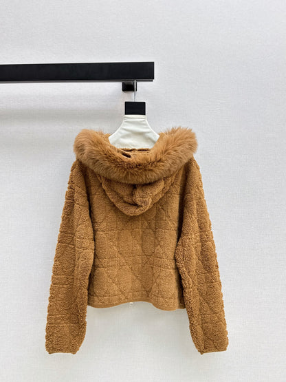 26 Fall/Winter Latest Best-Selling Series Fox Fur Collar Coat