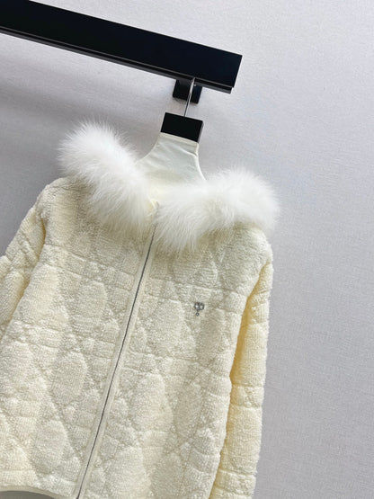26 Fall/Winter Latest Best-Selling Series Fox Fur Collar Coat