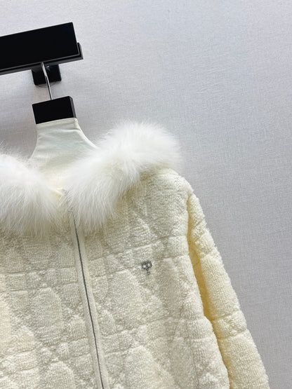 26 Fall/Winter Latest Best-Selling Series Fox Fur Collar Coat