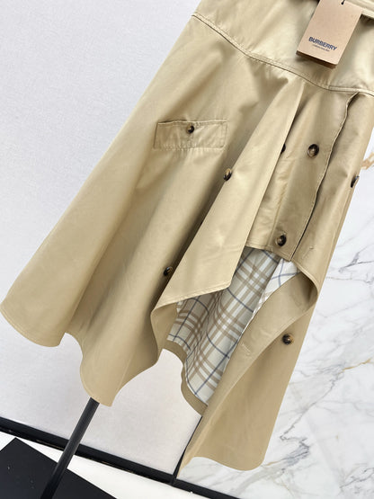 26 Fall/Winter Latest Irregular Cut High-Waist Skirtc