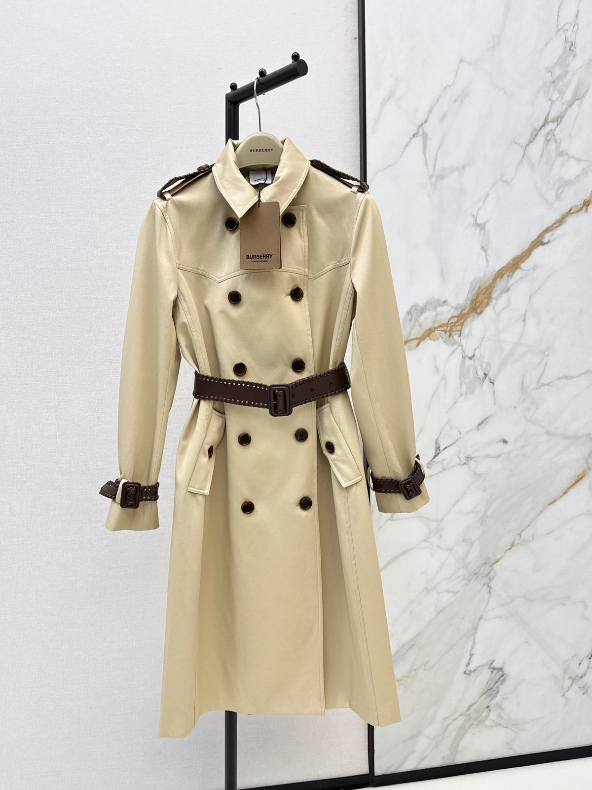 26 Autumn/Winter Latest Classic Double-Breasted Long Trench Coat