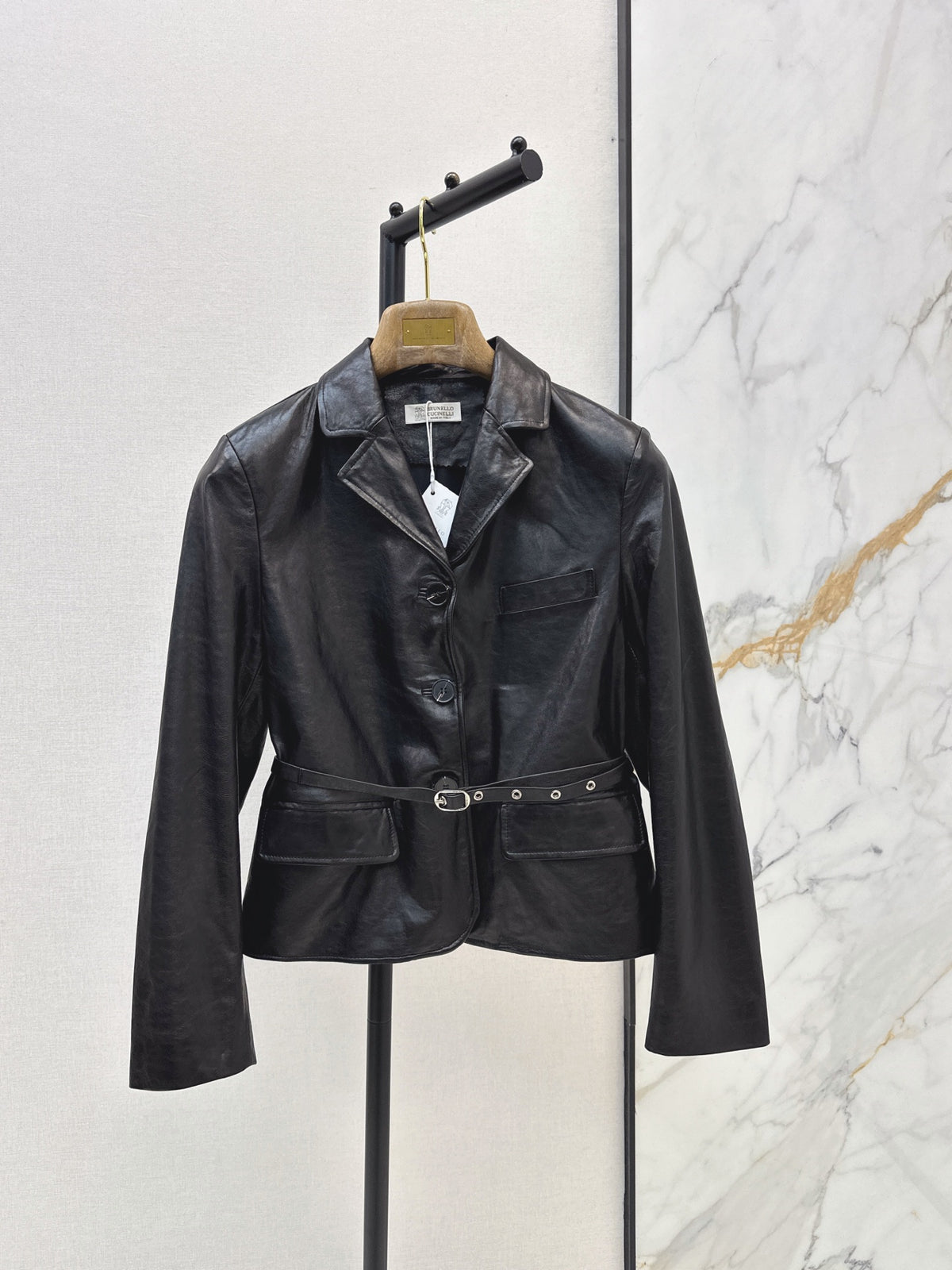 26 Early Autumn New Hunter-Style Waist-Cinching Jacket