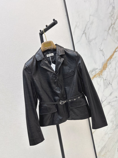 26 Early Autumn New Hunter-Style Waist-Cinching Jacket