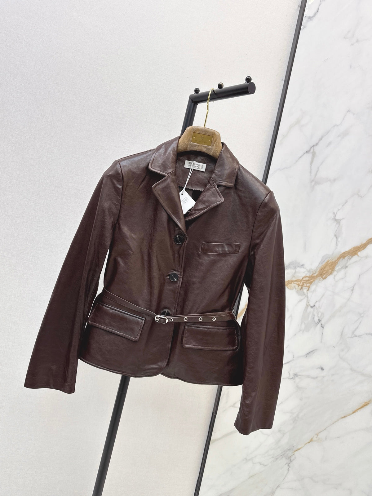 26 Early Autumn New Hunter-Style Waist-Cinching Jacket