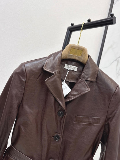 26 Early Autumn New Hunter-Style Waist-Cinching Jacket