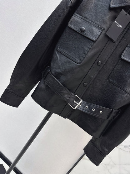 26 Early Autumn Latest Hunt-style Waist-cinched Jacket