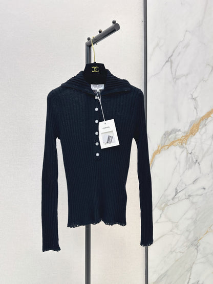 26 Fall/Winter Latest Knit Polo Long-Sleeve Base Shirt
