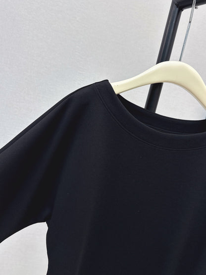 26 Fall/Winter Latest Batwing Sleeve Asymmetrical Minimalist Long Sleeve