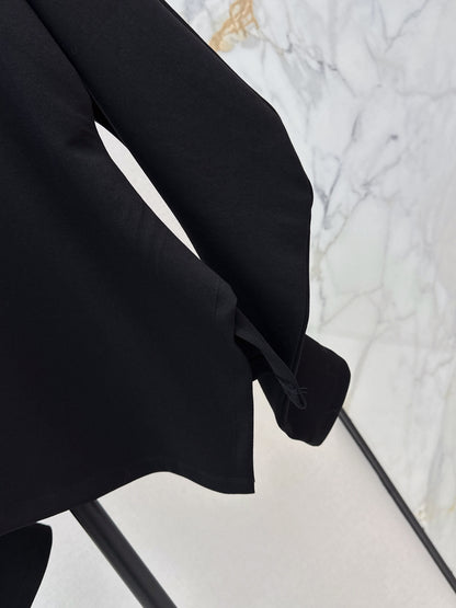 26 Fall/Winter Latest Batwing Sleeve Asymmetrical Minimalist Long Sleeve