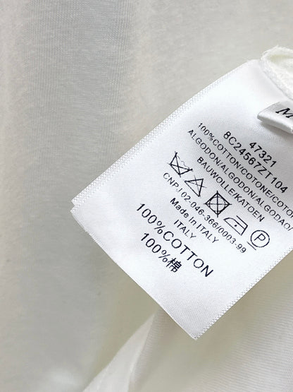 26 Fall/Winter New Pure Cotton Long-Sleeve White T-Shirt