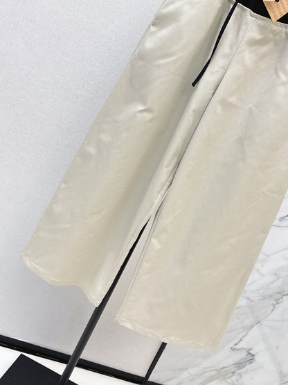 26 Fall/Winter Latest Patchwork Straight Wide-Leg Pants