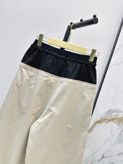 26 Fall/Winter Latest Patchwork Straight Wide-Leg Pants