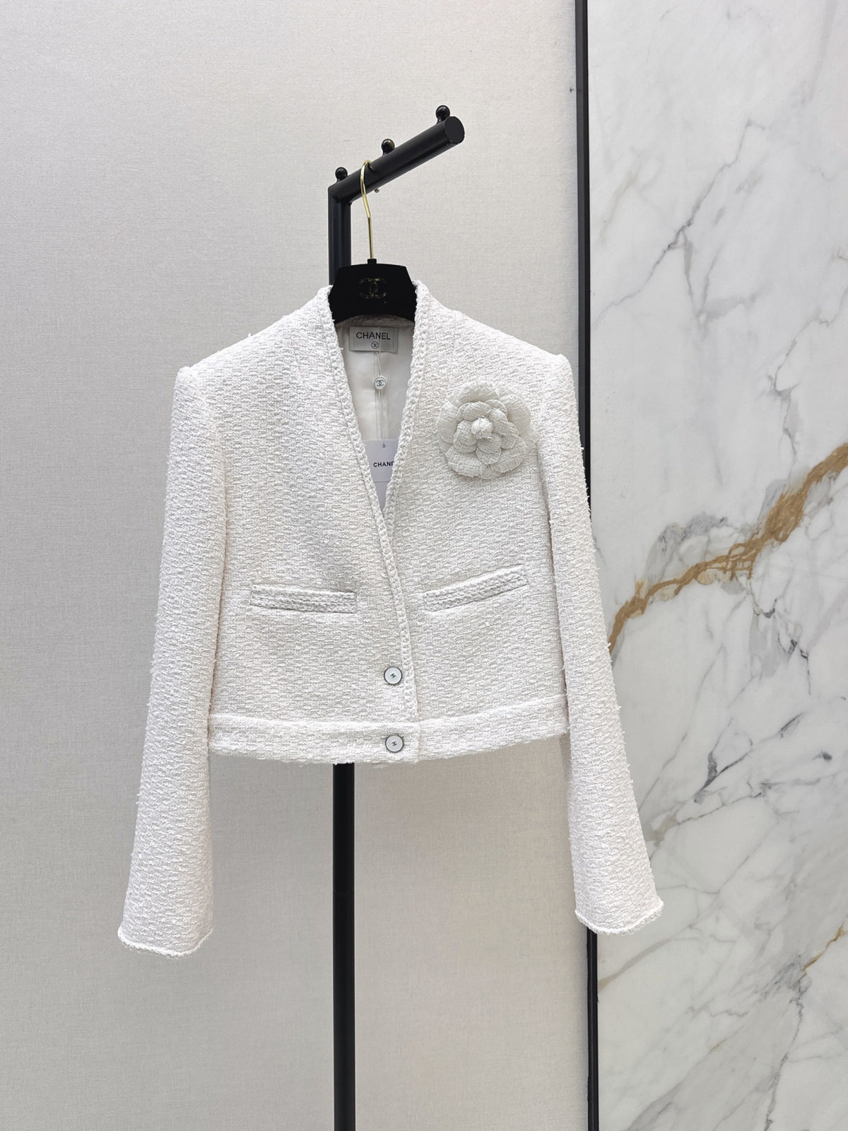 26New Early Autumn Chic V-Neck Cropped Knit Jacket