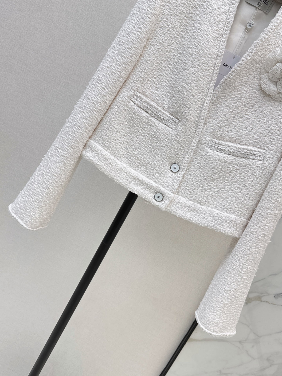 26New Early Autumn Chic V-Neck Cropped Knit Jacket