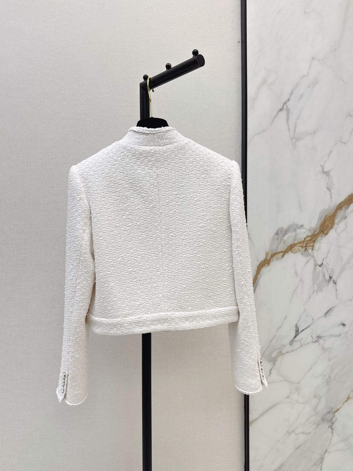 26New Early Autumn Chic V-Neck Cropped Knit Jacket