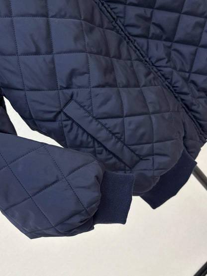 26Latest Autumn/Winter Loose-Fit Diamond-Quilted Padded Jacket