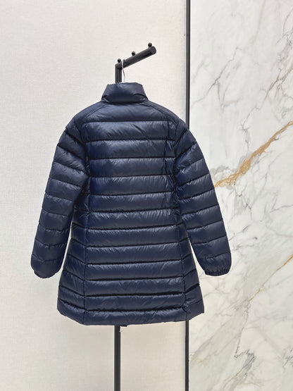 26Latest Autumn/Winter Mid-Length Stand-Collar Down Coat