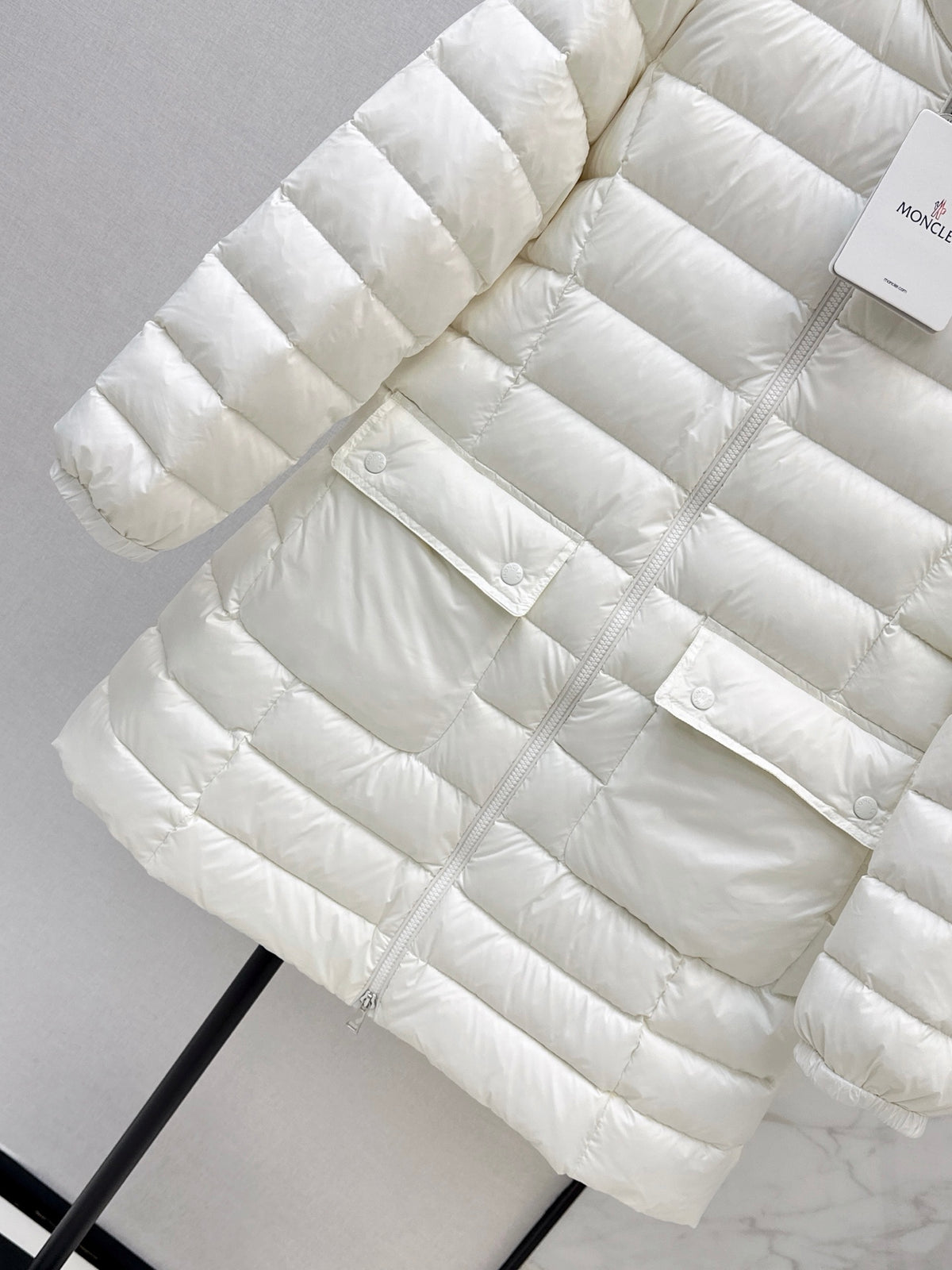 26Latest Autumn/Winter Mid-Length Stand-Collar Down Coat
