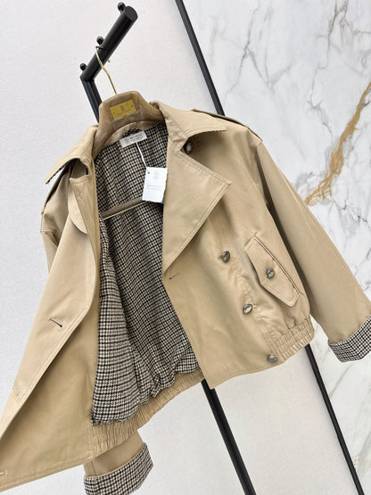 26Latest Autumn/Winter Cropped Trench Jacket