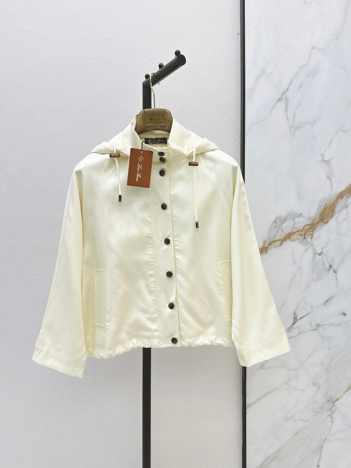 26Latest Autumn/Winter Loose-Fit Hooded Jacket in Soft Beige-Apricot