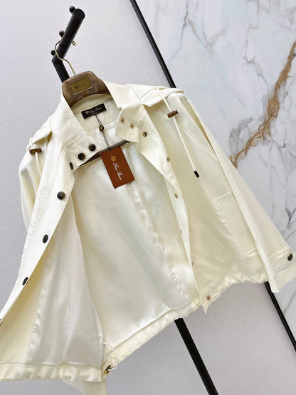 26Latest Autumn/Winter Loose-Fit Hooded Jacket in Soft Beige-Apricot