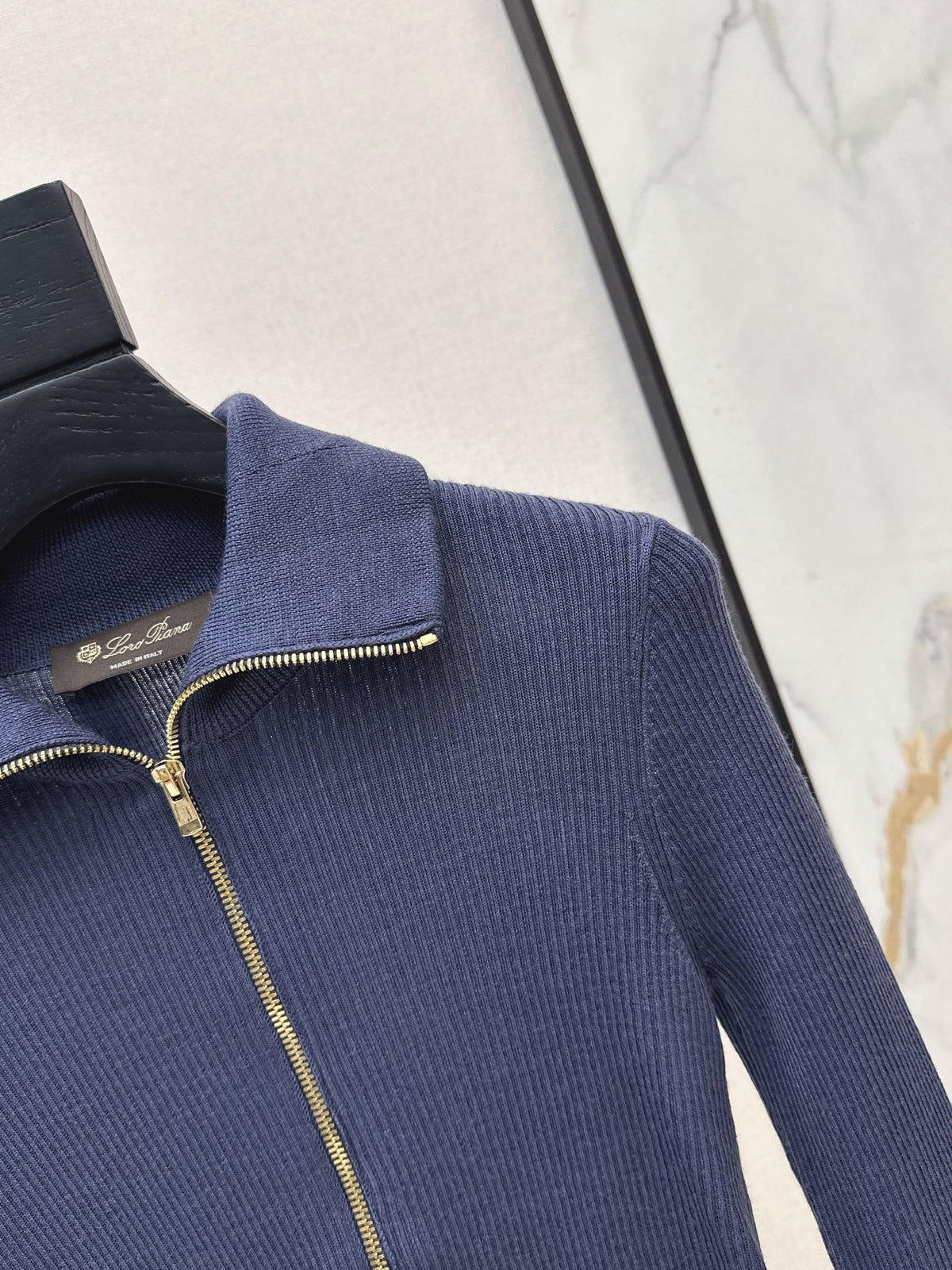 26Latest Autumn/Winter Half-Placket Wool Knit Top