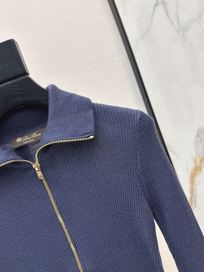 26Latest Autumn/Winter Half-Placket Wool Knit Top