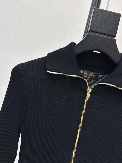 26Latest Autumn/Winter Half-Placket Wool Knit Top