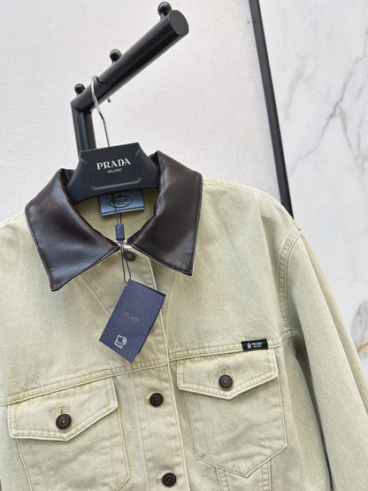 26 Fall/Winter Latest Retro Washed Short Denim Jacket